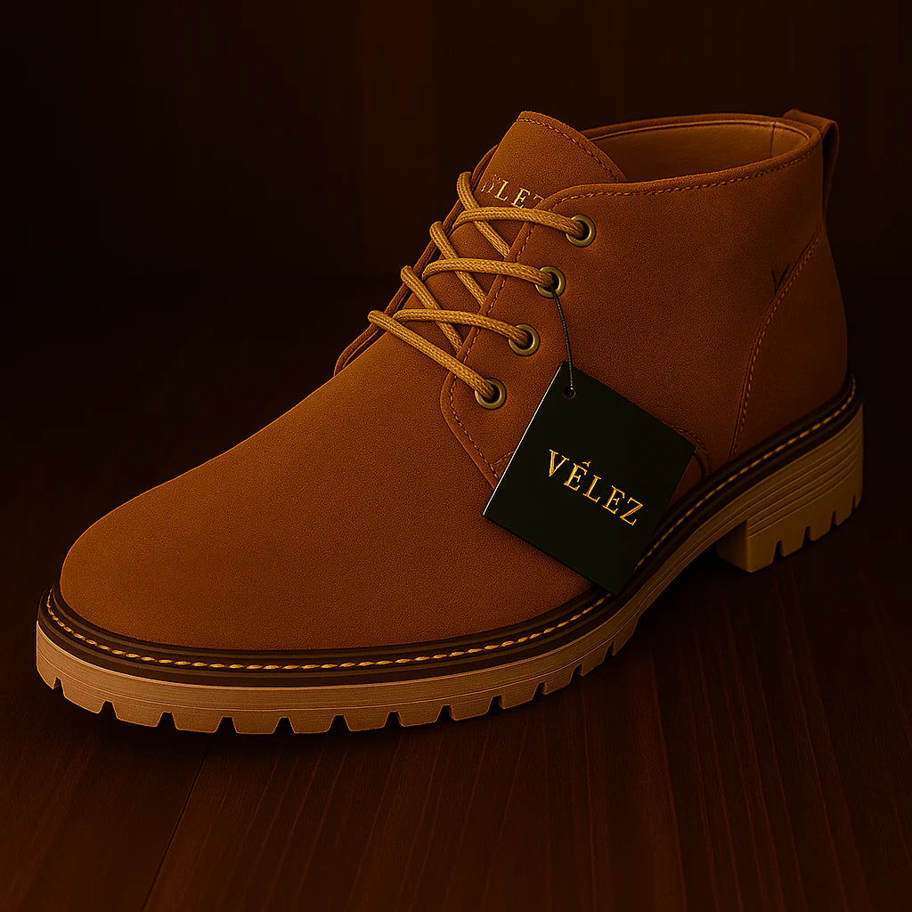 Botin Vélez Clásico En Cuero Genuino - Últimas Unidades Con 70% OFF Solo Hoy 🎁