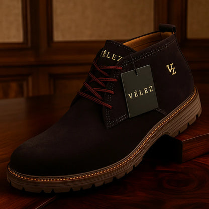 Botin Vélez Clásico En Cuero Genuino - Últimas Unidades Con 70% OFF Solo Hoy 🎁