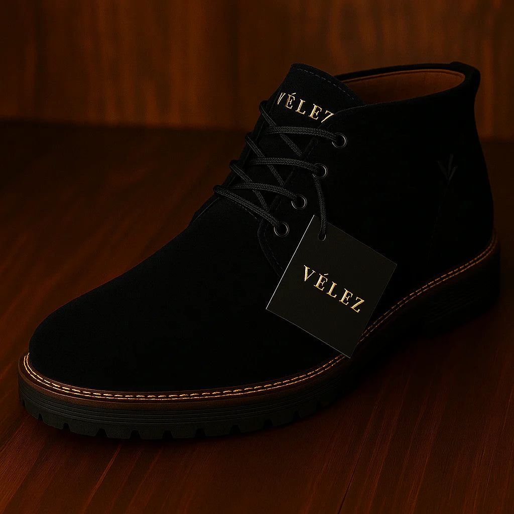 Botin Vélez Clásico En Cuero Genuino - Últimas Unidades Con 70% OFF Solo Hoy 🎁