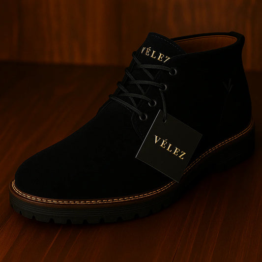 Botin Vélez Clásico En Cuero Genuino - Últimas Unidades Con 70% OFF Solo Hoy 🎁
