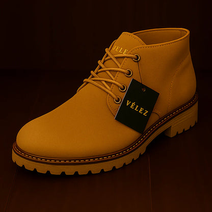 Botin Vélez Clásico En Cuero Genuino - Últimas Unidades Con 70% OFF Solo Hoy 🎁