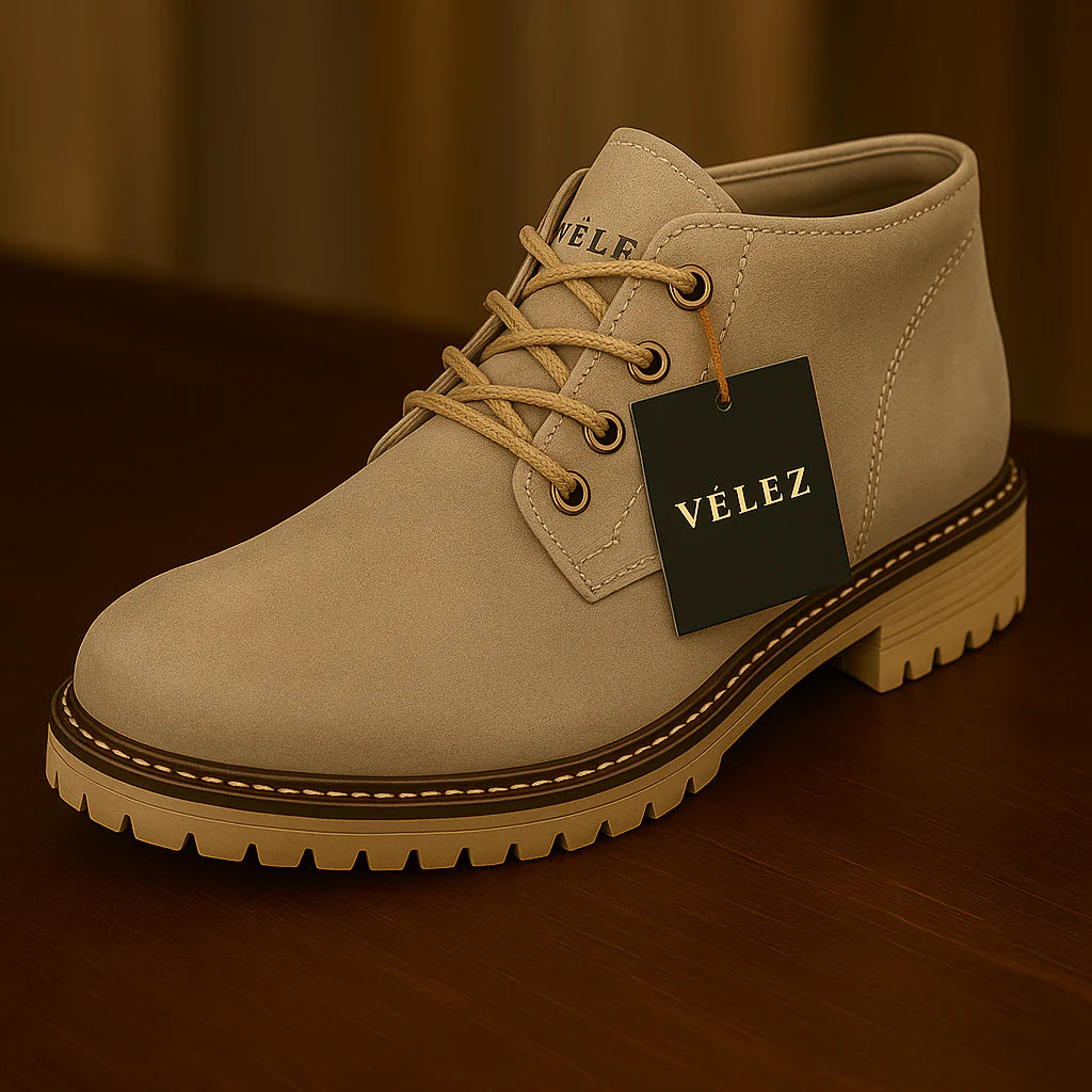 Botin Vélez Clásico En Cuero Genuino - Últimas Unidades Con 70% OFF Solo Hoy 🎁